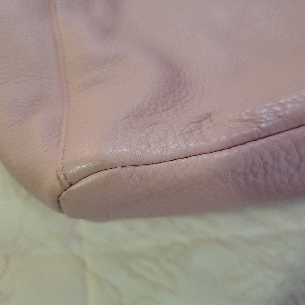 Cole Haan Pink Tote with Braided Handles - Picture 13 of 15